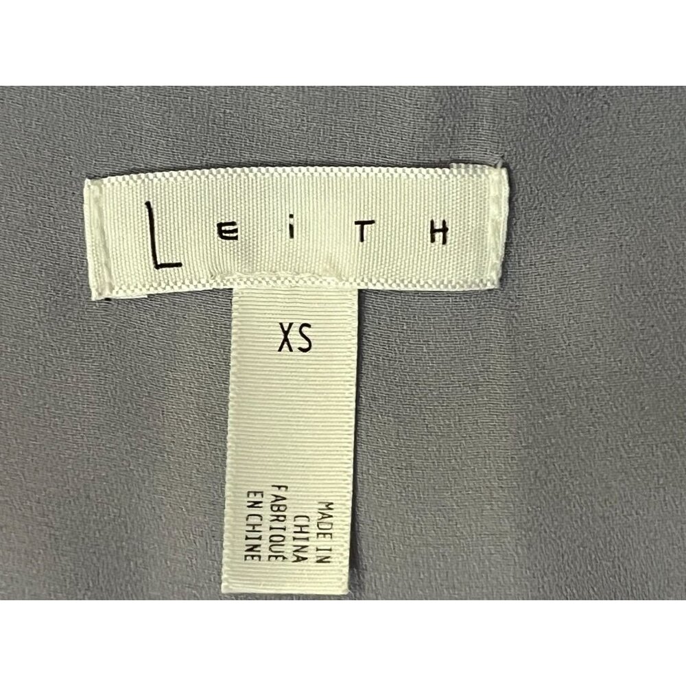Leith Dress Womens XS Light Purple Hi Low Surplice Lined Used No Belt - Picture 5 of 10